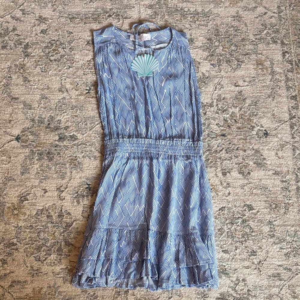 Walker & Wade Blue Sleeveless Sundress